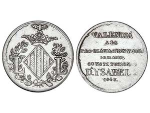 Elisabeth II - Medalla Mayoría de Edad. ... 
