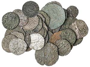 Lote 35 monedas. IMPERIO ROMANO a MONEDA ... 