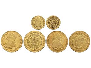 Lote 3 monedas 1/2 y 2 Escudos (2). 1775, ... 