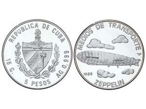 Cuba - 5 Pesos. 1988. 15,99 grs. AR. ... 