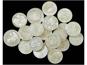 Lote 19 monedas. 1873 a 1976. BAHAMAS, ... 