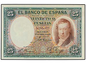 SPANISH BANK NOTES: CIVIL WAR, REPUBLICAN ... 