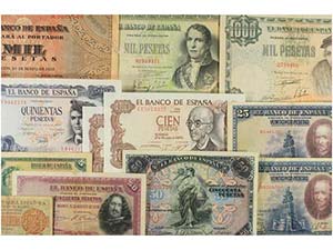 SPANISH BANK NOTES - Lote 50 billetes 50 ... 