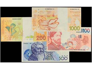 WORLD BANK NOTES - Lote 4 billetes 100, 200, ... 