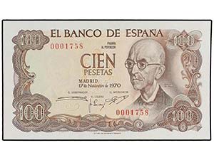 SPANISH BANK NOTES: ESTADO ... 