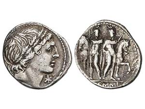 Republic - Denario. 109-108 a.C. MEMMIA-1. ... 