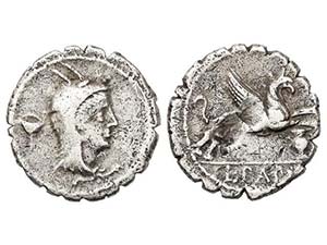 Republic - Denario. 79 a.C. PAPIA-1. L. ... 