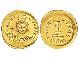 Sólido. (610-641 d.C.). HERACLIO. ... 