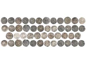 Caliphate - Serie 49 monedas Dirham. 32x, ... 