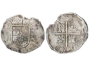 Ferdinand and Isabella - 8 Reales. 1594. ... 