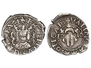 Philip III - Divuité. 1616. VALENCIA. 1,97 ... 