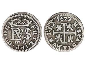Philip IV - 1/2 Real. 1622. SEGOVIA. 1,48 ... 