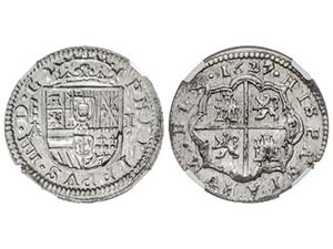 Philip IV - 1 Real. 1627. SEGOVIA. A. ... 