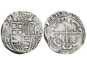 Philip IV - 8 Reales. 1630. POTOSÍ. T. ... 