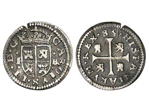 Charles II - 1/2 Real. 1685. SEGOVIA. BR. ... 