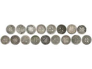 Philip V - Lote 17 monedas 1 Real. 1731 a ... 