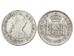 Charles III - 1 Real. 1780. MÉXICO. FF/FM. ... 