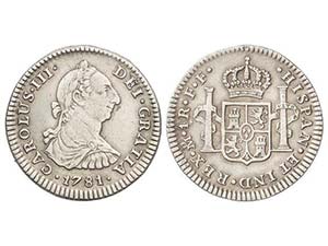 Charles III - 1 Real. 1781. MÉXICO. F.F. ... 