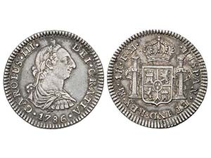 Charles III - 1 Real. 1786. MÉXICO. F.M. ... 