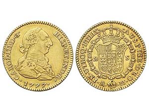 Charles III - 2 Escudos. 1777. MADRID. P.J. ... 