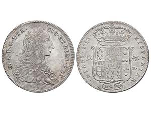 Charles III - 1 Piastra de 120 Grana. 1753. ... 