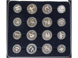 South Korea - Set 16 monedas 5.000 (8) y ... 