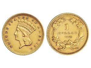 United States of America - 1 Dólar. 1862. ... 