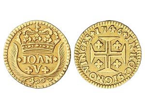 Portugal - 400 Reis. 1746. JUAN V. 1,04 grs. ... 