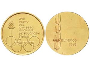 Año Olímpico. 1968. XVII PLENO DEL CONSEJO ... 
