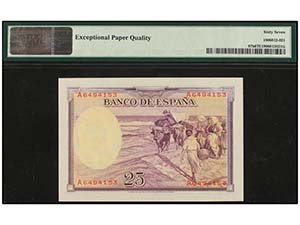 Spanish Banknotes - 25 Pesetas. 31 ... 