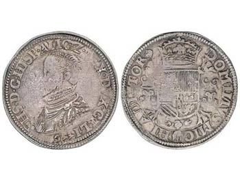 Philip II - Escudo Felipe. 1558. NIMEGA. ... 