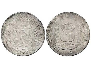 Charles III - 8 Reales. 1760. GUATEMALA. P. ... 