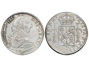 Charles III - 8 Reales. 1786. MÉXICO. F.M. ... 