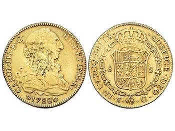 Charles III - 8 Escudos. 1788. SEVILLA. C. ... 