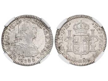 Charles IV - 1 Real. 1800. MÉXICO. F.M. ... 