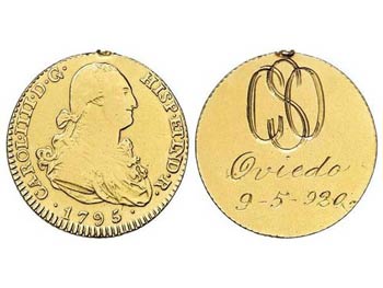 Charles IV - 2 Escudos. 1795. 6,11 grs. ... 