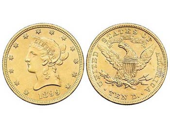United States of America - 10 Dólares. ... 