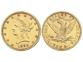 United States of America - 10 Dólares. ... 