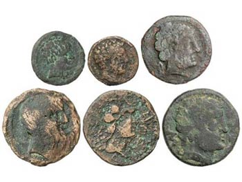 Celtiberian Coins - Lote 48 monedas Semis a ... 