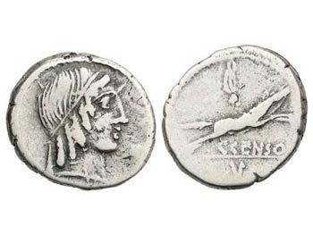 Roman Coins - Lote 3 monedas Denario. 88 ... 