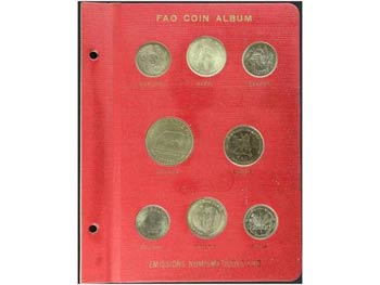 World Coins - Álbum F.A.O. 1968 a 1970. ... 