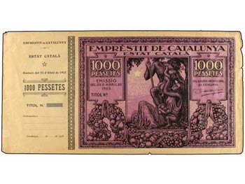 Spanish Banknotes - 1.000 Pessetes. 23 Abril ... 