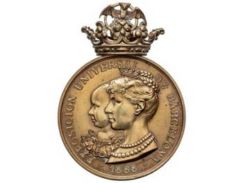 Medalla Categoria Bronce. 1888. EXPOSICIÓN ... 