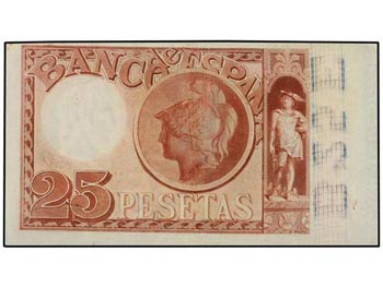 Spanish Banknotes - 25 Pesetas. 24 ... 