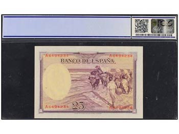 Spanish Banknotes - 25 Pesetas. 31 ... 