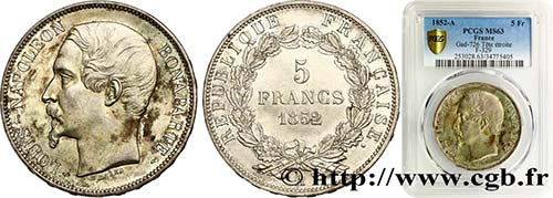 II REPUBLIC Type : 5 francs ... 