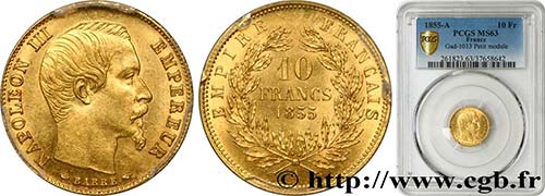 SECOND EMPIRE Type : 10 francs ... 