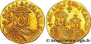 THEOPHILUS Type : Solidus  Date : 831-840  ... 