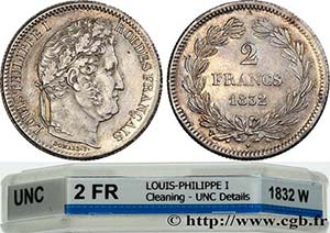 LOUIS-PHILIPPE I Type : 2 francs ... 