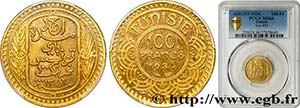 TUNISIA - FRENCH PROTECTORATE Type : 100 ... 